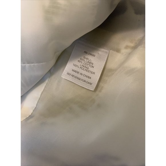 Pendleton Jacket Floral small petite chartreuse fall classic - Picture 6 of 7